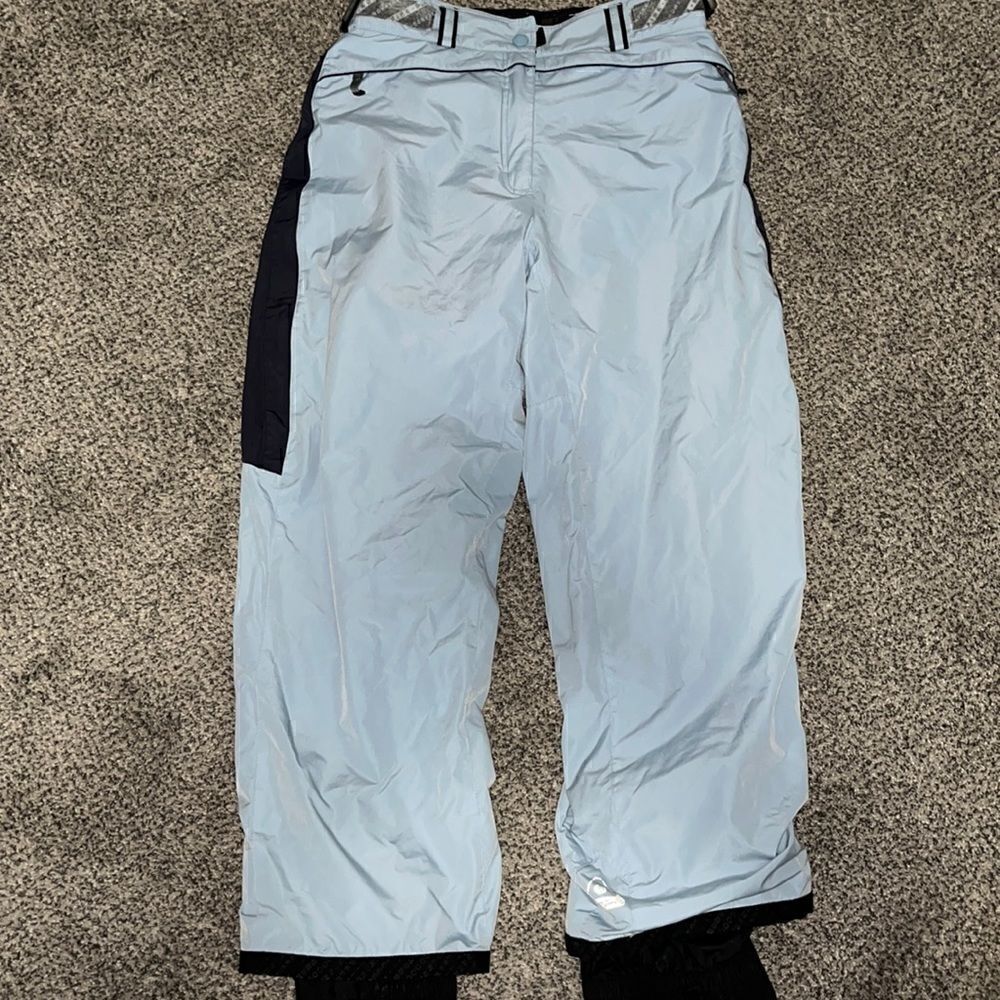 Bonfire Snowboarding - light blue pants - Gold Series - Large